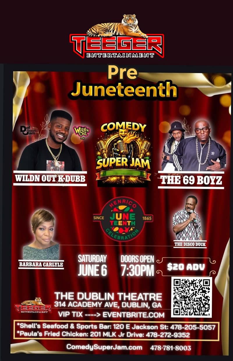 Pre-Juneteenth Comedy Super Jam